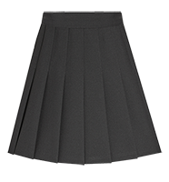 Junior Skirt - Pleated Stitched Down Knife Eco